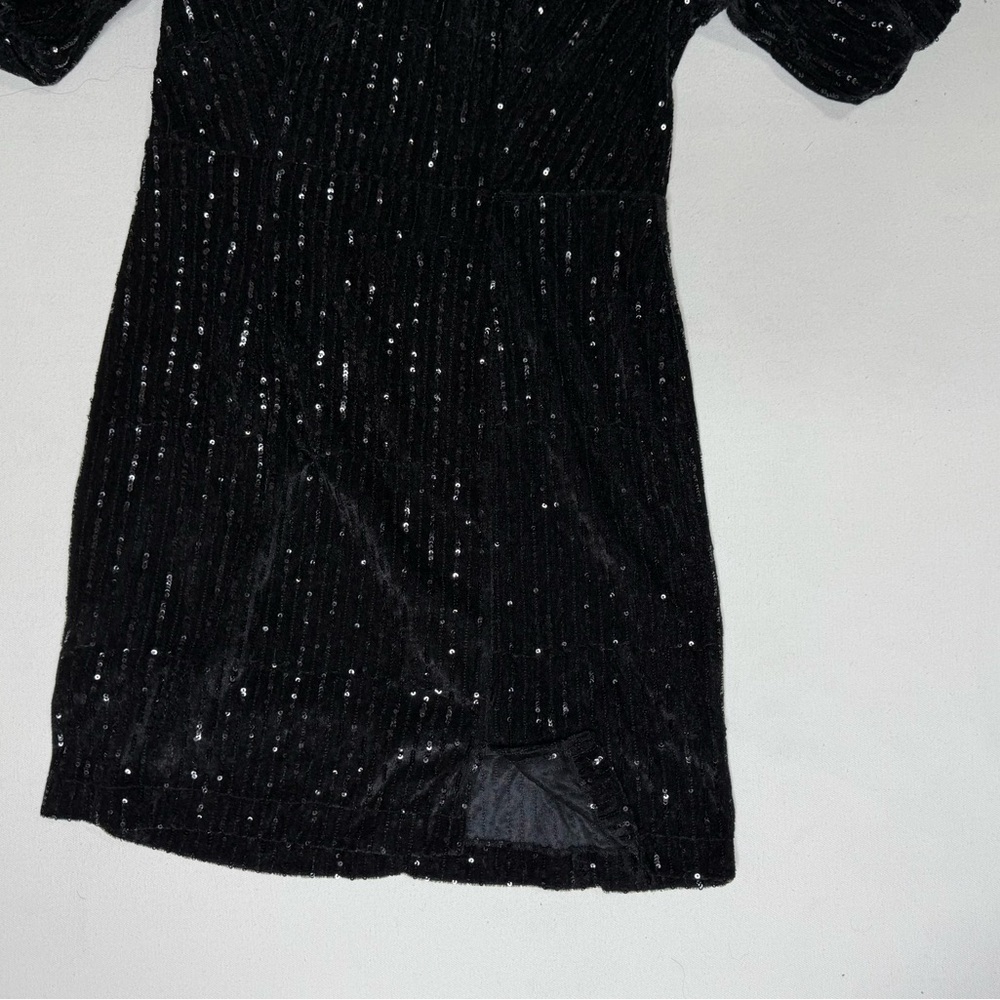 Black Sequin Dress - Picture 9 of 9
